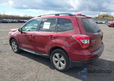 2016 Subaru Forester 2.5I Premium from USA, damaged, VIN JF2SJADC2GH515952